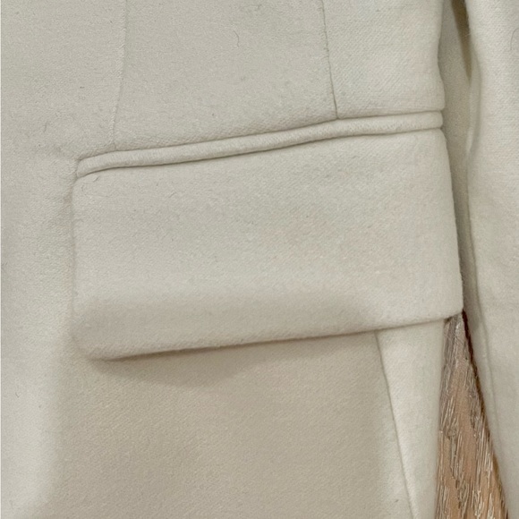 Zara Women's Cream Trench Coat - Picture 4 of 6